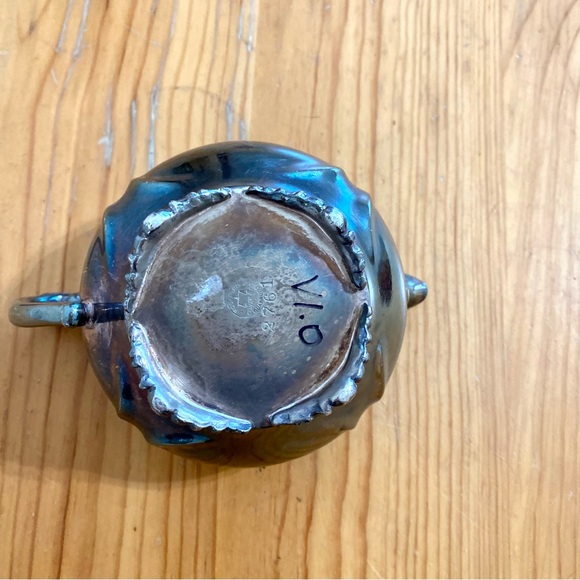 Vintage Silver Creamer Rockford Silver Plate Co. Antique Victorian Classic - Picture 6 of 7